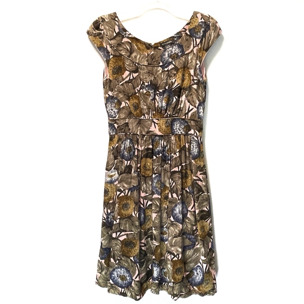 Emily and Fin Floral Boatneck Dress